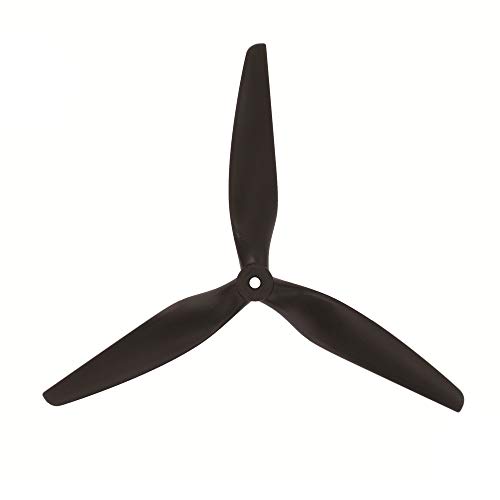 Colore: Nero VIDOO 9 inch Carbon Nylon 3-Blade Propeller CW/CCW per Rc Drone FPV Racing-CCW