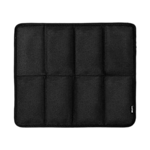 rockible Compact Outdoor Mat for Camping and Garden Activities, Black
