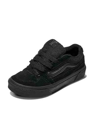 Vans Unisex Kinder Caldrone Sneaker, Suede Mesh Black Black, 25...