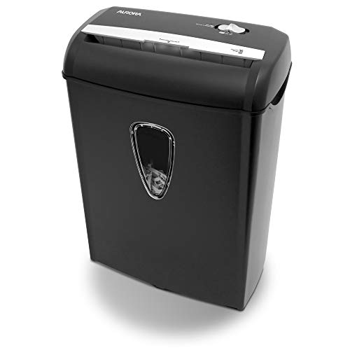 Aurora AS890C 8-Sheet Cross-Cut Paper/Credit Card Shredder with Basket by Aurora - Used condition - US$36.15