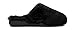 Vionic Women's Indulge Gemma Plush Slipper - Ladies Adjustable Mule Slipper with Concealed Orthotic Arch Support Black 9 M US