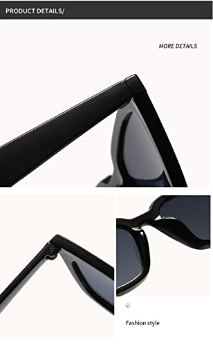 XINXIN Retro Men's and Women's Sunglasses, Beach Outdoor Street Shot Glasses (Color : G, Size : Medium) 6