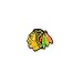 NHL Logo Pin, Chicago Blackhawks