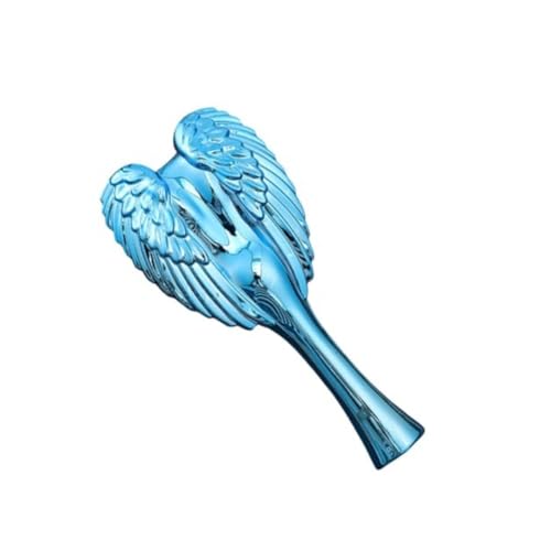 ヘアブラシ ウィングスタイル 女性 髪の毛 サラサラ 艶髪 ヘアケア 誕生日プレゼント クリスマス ギフト 母の日 記念日 バレンタイン 結婚式 送別 退職 祝い 贈り物 3パック (湖の青)