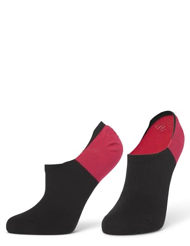 Image of HUE womens Cotton Arch Hug Liner Sock 3 Pair Pack