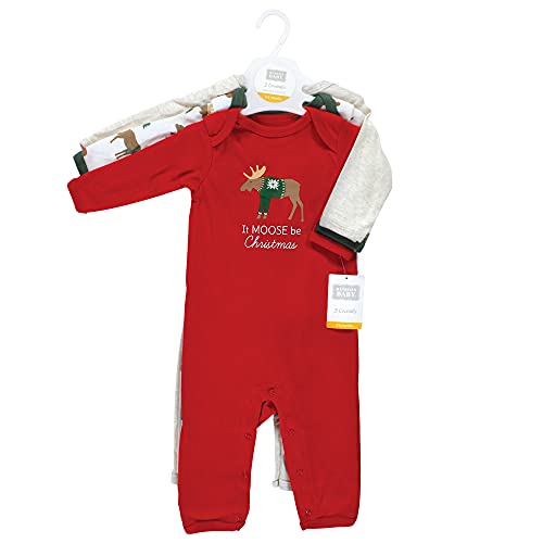 Image of Hudson Baby Baby Cotton Union Suit, 3 Pack