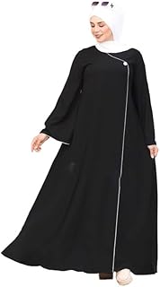 عباية نسائية أنيقة سوداء بتصميم عصري ومريح – خفيف وعملي للمناسبات GAMAL SONS FOR ABAYA GS-522-33619-Parent