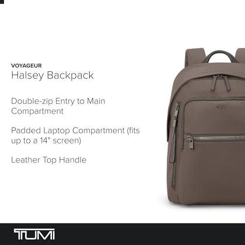 Image of Tumi Womens Halsey Backpack Mink One Size