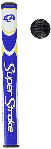 Grip de putter SuperStroke NFL Traxion Tour polyuréthane Rams