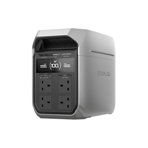 ECOFLOW Portable Power Station DELTA 3 Plus, 1024Wh LiFePO...
