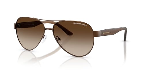 Image of Armani Exchange Mens AX2034S Aviator Sunglasses