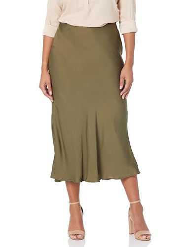 Velvet by Graham & Spencer Women's Aubree Satin Viscose Skirt