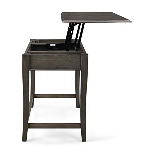 Christopher Knight Home Janice Transitional Lift-Top Standing Desk, Gray #TOP3