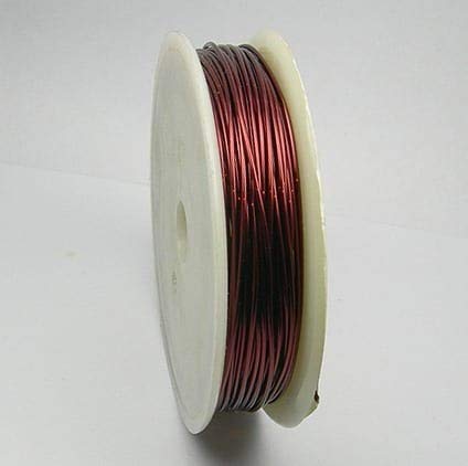 ART IFACT 10 Meters Enameled Copper Wire - 20 Gauge (0.91 mm Diameter) - 99.9% Pure Copper Wire on Spool - Winding Wire - Magnet Wire-image-20