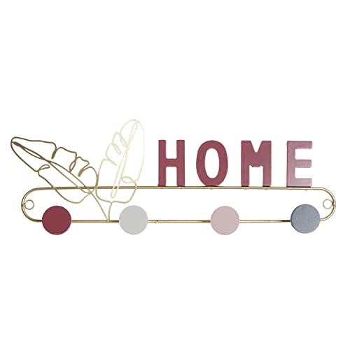 DKD Home Decor Perchero de Pared MDM Estándar