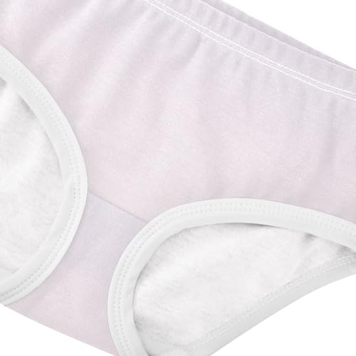 Joisal Cotton Girls Underwear Toddler Magnolia Lavender Blush Gradient Panties Little Girl Durable Briefs Underpants 2t4