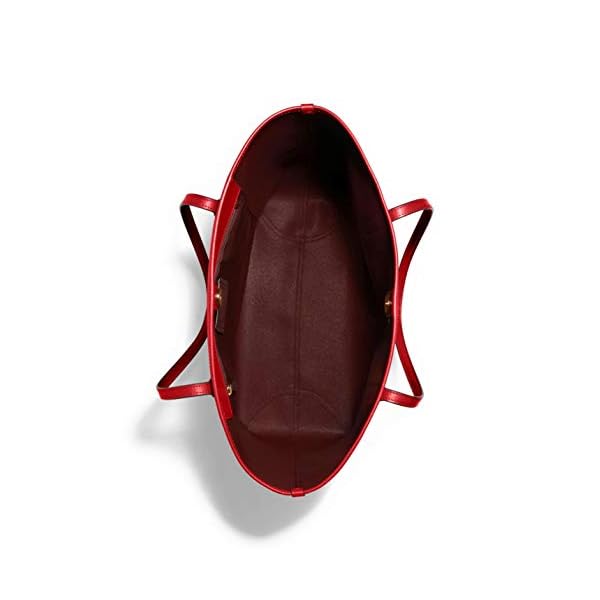 Coach Women's City Tote In Signature Canvas (IM/Brown 1941 Red)