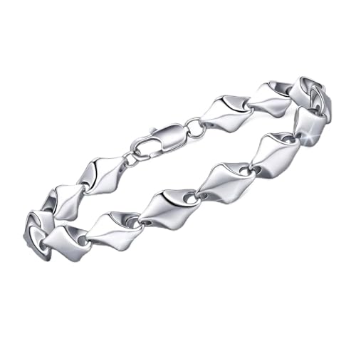 Pulsera para hombre VNOX de acero inoxidable miniatura 1
