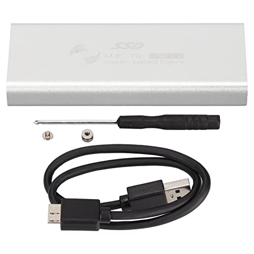 Adaptador Caja Externa mSATA a USB 3.0 SSD, Aluminio miniatura 1