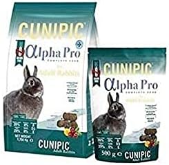 CUNIPIC Pienso Alpha Pro para Conejo Adulto 500 g