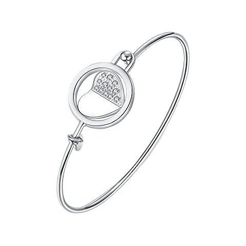 Bracelet for Women Rose Gold Bangle Bracelets Love Gift For Girl Cover