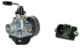 Beschleunigung und maximale Geschwindigkeit des Fahrzeugs zu Folge hat. ____ Das Set enthält 7 Tuning-düsen ____ - 0,75 - 0,80 - 0,85 ____ - 0,90 - 0,95 - 1,00 ____ - 1,05 (Eine der Düsen wurde bereits bei dem Vergaser eingeschraubt) ____ Ausgezeichnete Qualität! Dieser Vergaser erhöht die Leistung sogar bei einem Standard Zylinder, ____ aber ist auch eine gute Losung für Tuning-Zylinder. Gute Alternative für fabrikmäßig montierten Vergaser. ____