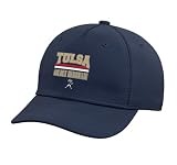 Tulsa Golden Hurricane NCAA | VNPTUL301 Adjustable Printed Baseball Hat, Navy Blue