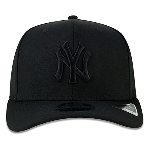 BONE 9FIFTY STRETCH SNAP SNAPBACK ABA CURVA MLB NEW YORK YANKEES ABA RETA SNAPBACK PRETO New Era