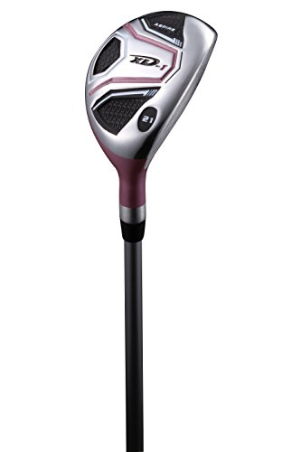 image for Premium Lightweight Ladies Golf Club Set Right Hand - Cherry Pink Purp