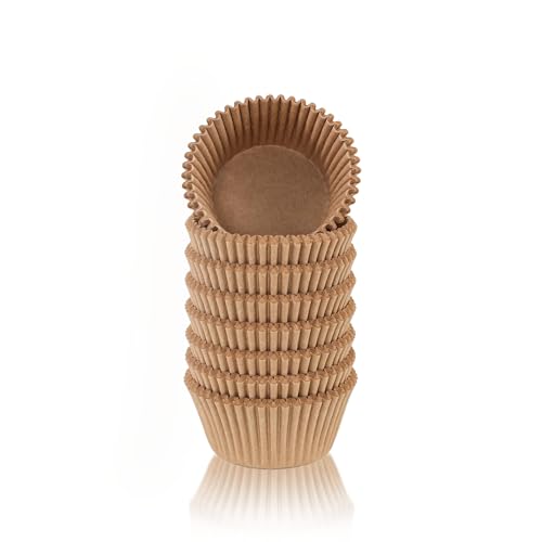 Pirottini In Carta Per Muffin CTForest - 100 Pezzi, Design A Fiore, Resistente Al Calore | Per Forno, Festive, Decorazioni - Foto 5