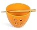 Toynk Dragon Ball Z Ceramic Noodle Bowl & Chopsticks Set, 16 Ounce, Official Goku Themed, Collectible, Dishwasher & Microwave Safe, Scratch Resistant, Stars Pattern, Anime & Manga Fans