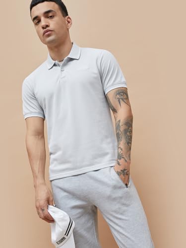 Image of Kappa Men Cotton Regular Fit Solid T Shirt