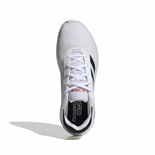 Image of adidas Men Leather Lace Up Running Shoes