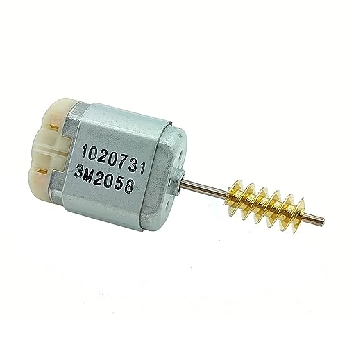 Micro motor 24mm Mini 280 DC 12V WouND 1020731 con eje de engranaje helicoidal largo