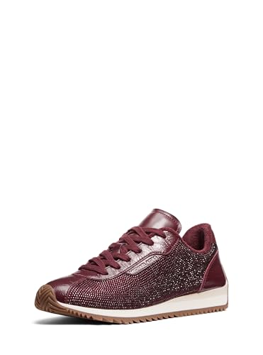 Michael Kors Women's Rhodes Trainer, Oxblood, 7.5