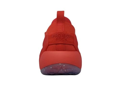 Under Armour Tênis de treino masculino Project Rock 6, Vermelho/vermelho/vermelho, 39