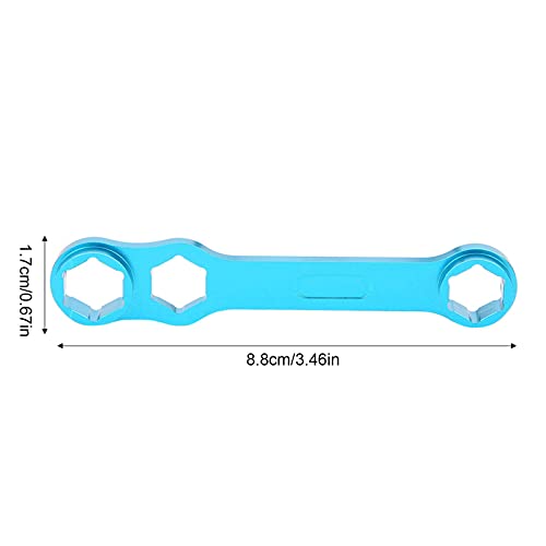 Vbestlife Diy Fishing Reel Wrench Tool, Blue Fishing Reel Care Maintenance Wrench For Fishing Reels #TOP1