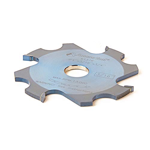 Lame de scie 3/16" kerf 4" 4T Amana Tool 61376 pour machine d'atelier