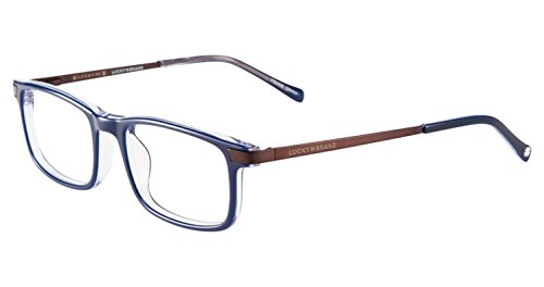 Lucky Brand Eyeglasses D805 monture bleue légère et ergonomique
