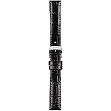 T852043622 15mm Lug Black Leather Strap