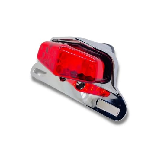 Feu arrière d'arrêt de frein à LED moto Lucas pour look rétro Bonneville et Scrambler