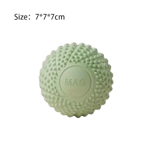 1 unidad de bola de masaje pequeña para todo el cuerpo: ideal para manos, piernas y pies, relajación, yoga y pilates. Regalo perfecto de autocuidado para hombres y mujeres, color verde miniatura 2
