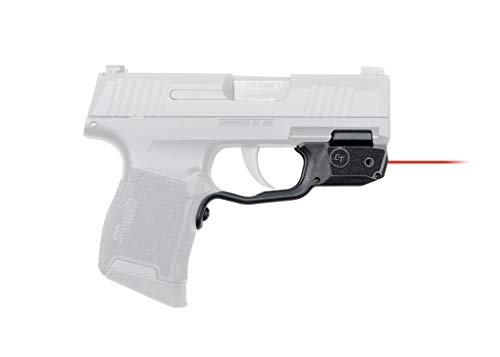 Crimson Trace LG-422 Laserguards with Red Laser Heavy Duty Construction and Instinctive Activation for Sig Sauer P365 Pistol Defensive Shooting and Competition