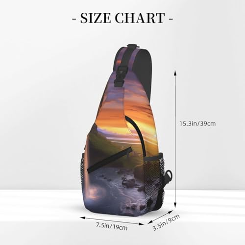 Bolso cruzado deportivo compacto negro para adultos miniatura 3