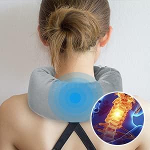 Almohada de Viaje con Masaje Vibratorio Ajustable miniatura 4