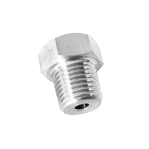 Raccord M5 femelle vers 1/8" BSPT mâle pour installations d'atelier