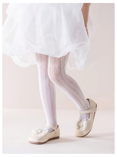 Image of SweatyRocks Girl's Heart Hollow Out Stockings Sheer Fishnet Thick Tights