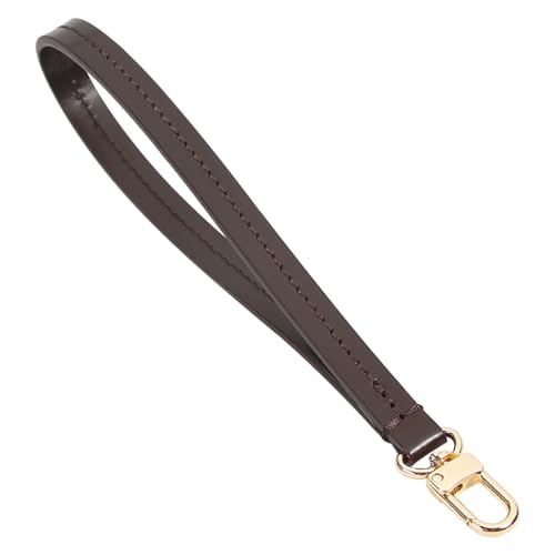 Image of jiesinlov Purse Hand Wrist Strap,Vachetta Leather Replacement Wristlet Keychain Strap for Clutch Bag