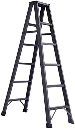 Ladder Folding Stepladders with Wide Anti-Slip Pedal Step Stool Household Office,1.8m