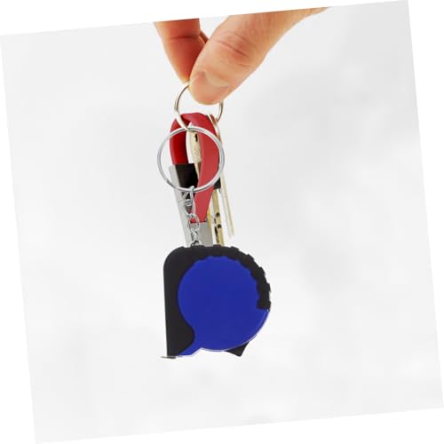 Mini cinta métrica retractil azul Lurrose 10 piezas miniatura 5